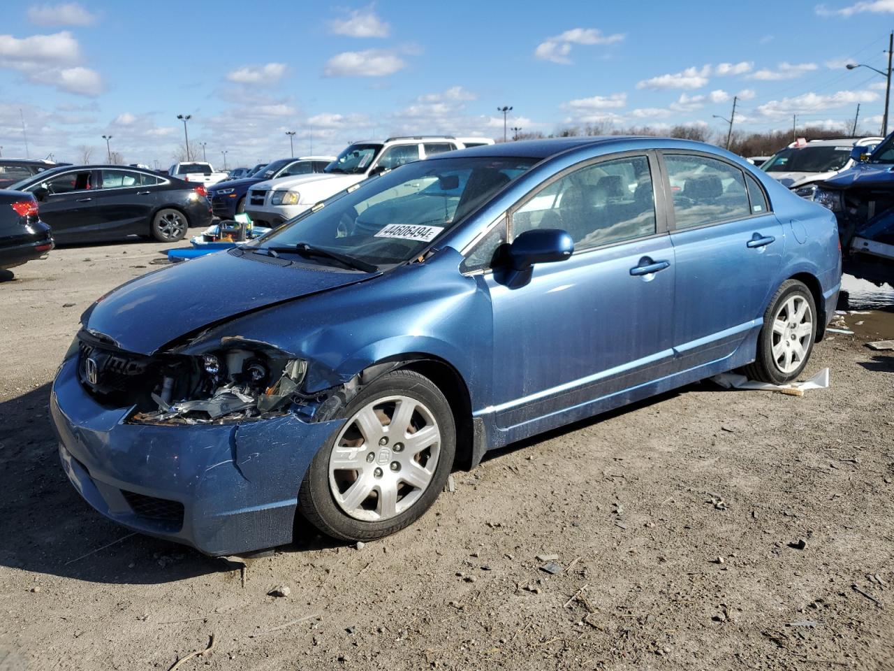 honda civic 2009 19xfa16509e006949