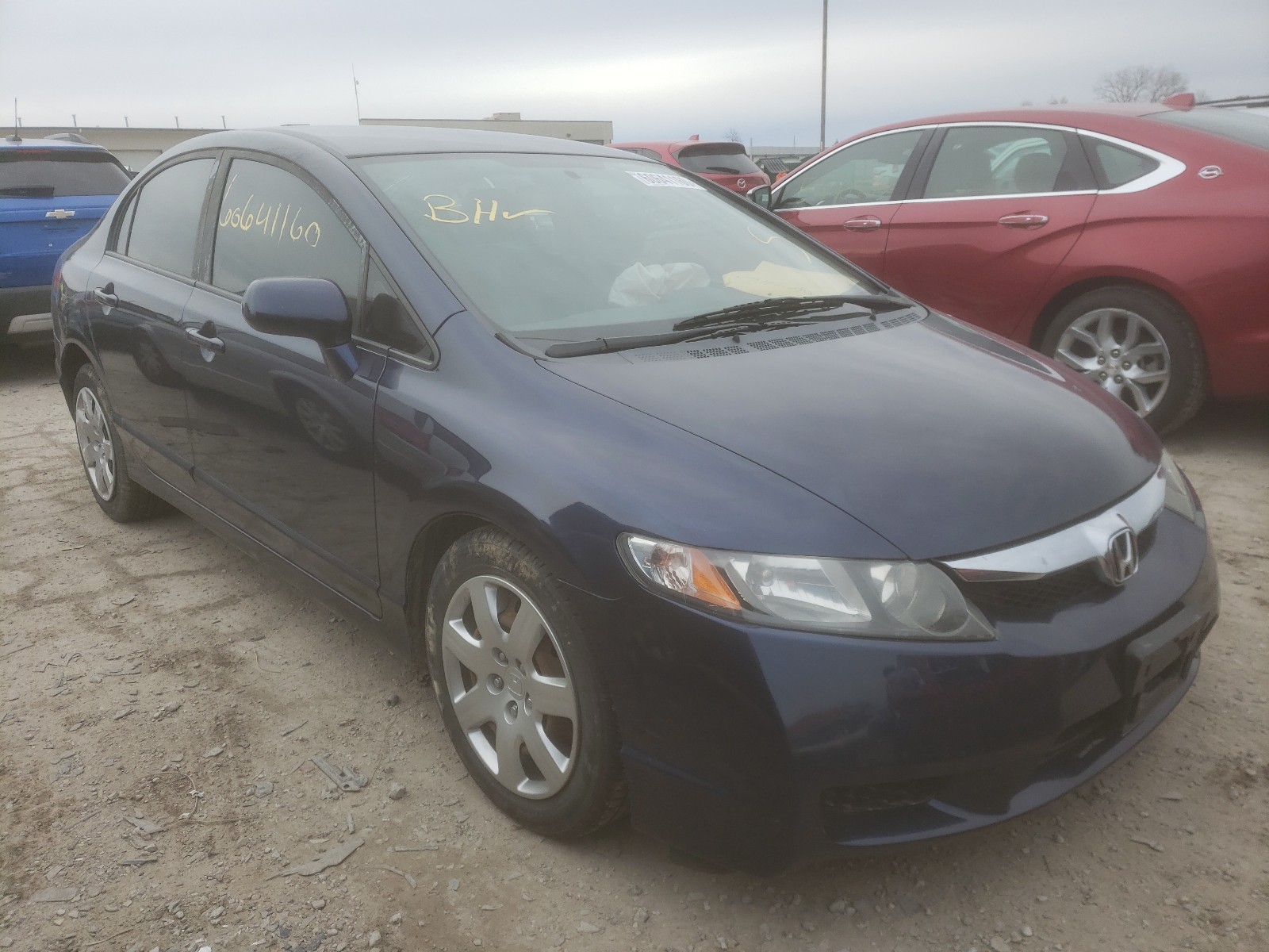 honda civic lx 2009 19xfa16539e049911