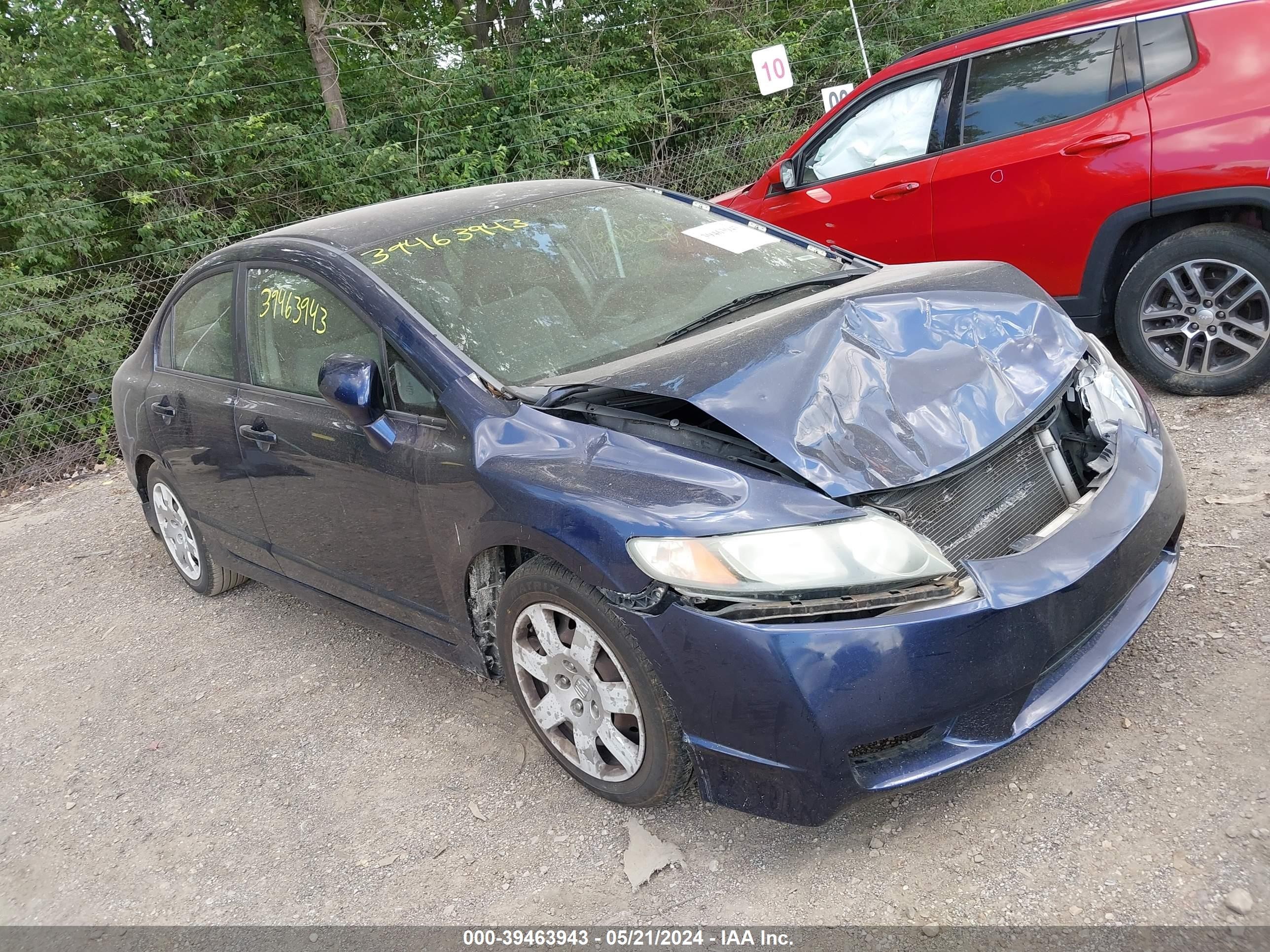 honda civic 2009 19xfa16549e006579