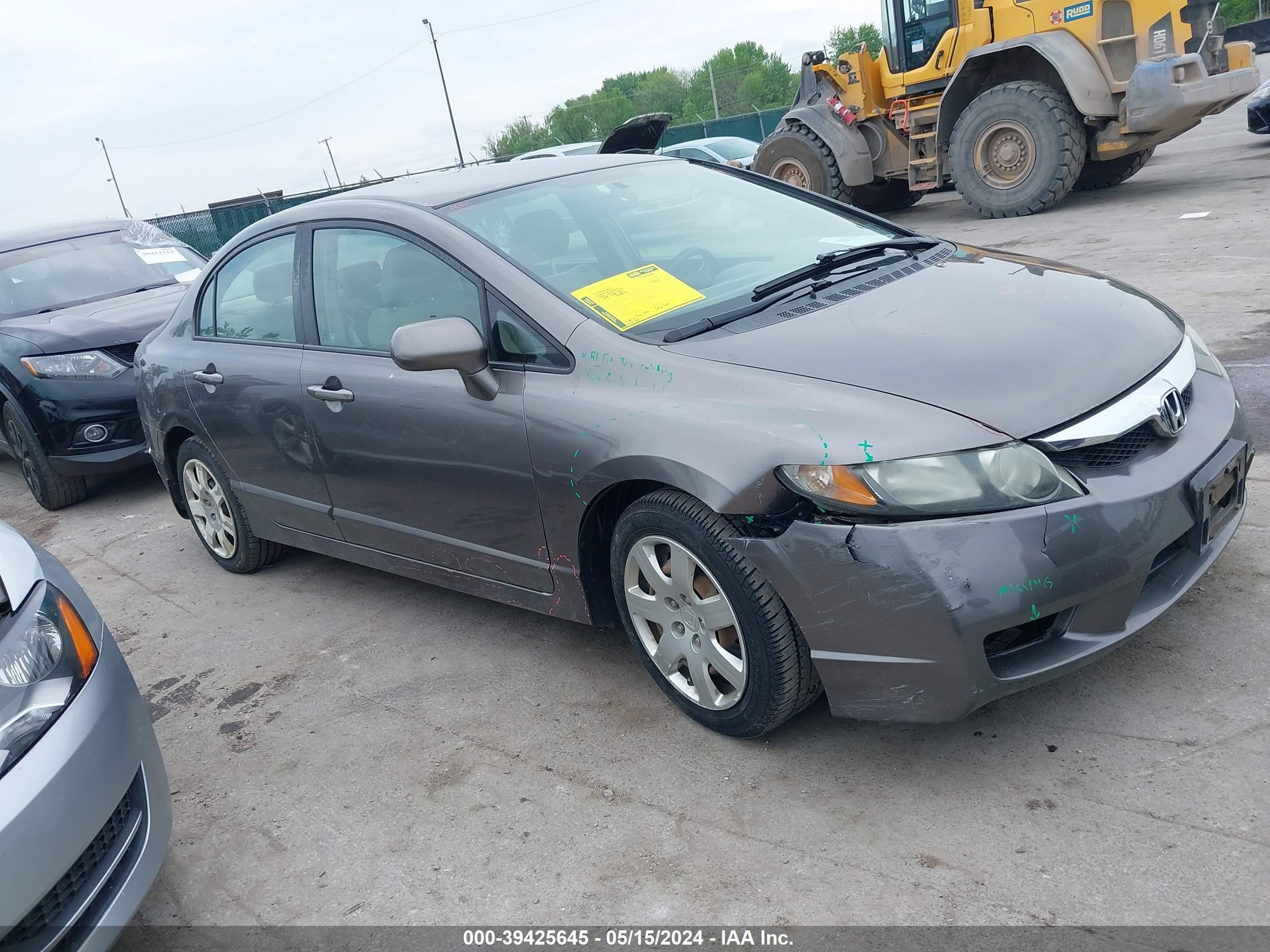 honda civic 2009 19xfa16599e008490