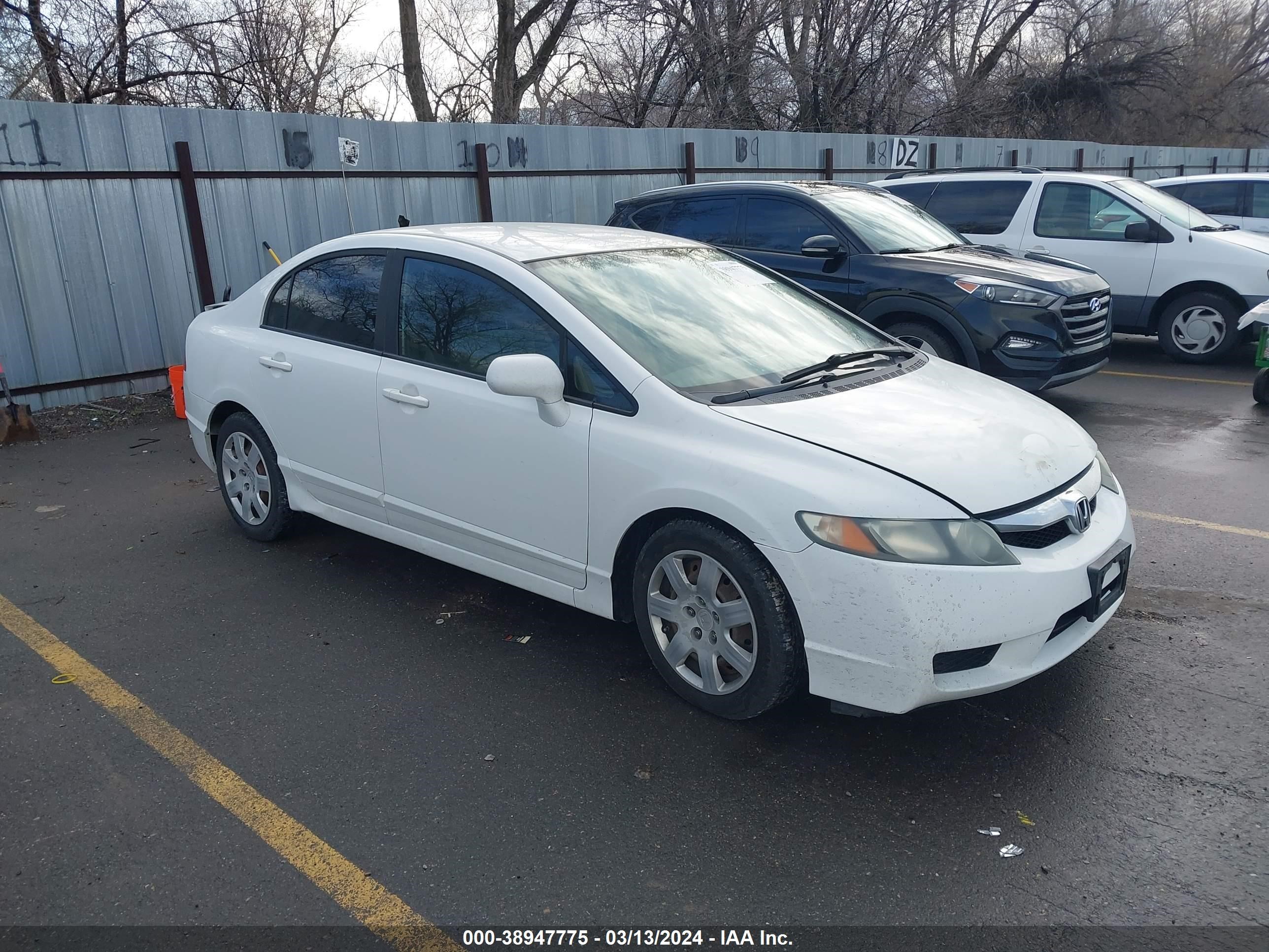 honda civic 2009 19xfa16599e024155