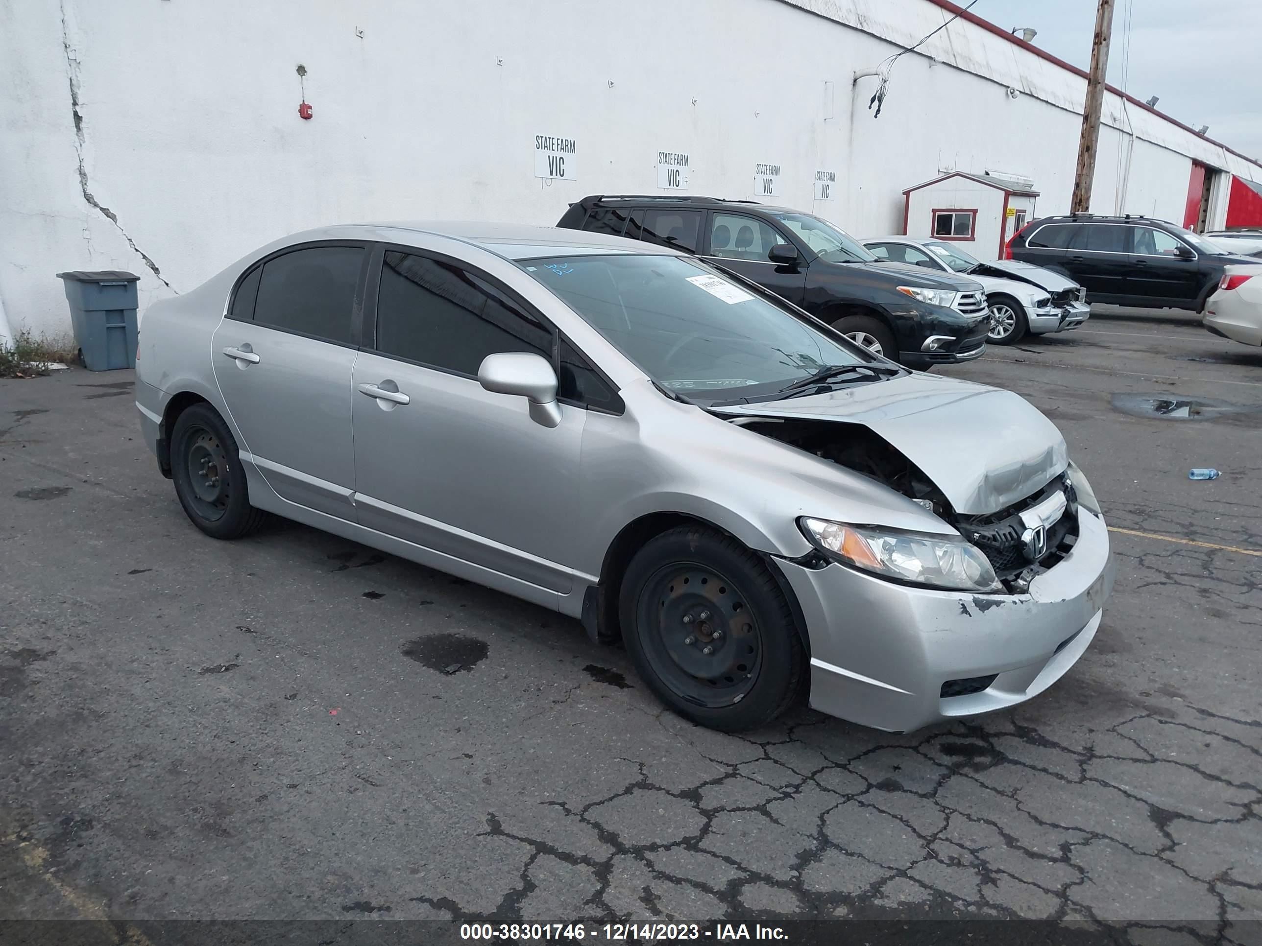 honda civic 2009 19xfa16599e042283