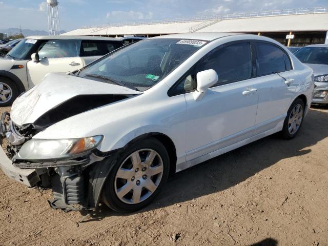 honda civic lx 2009 19xfa165x9e040851