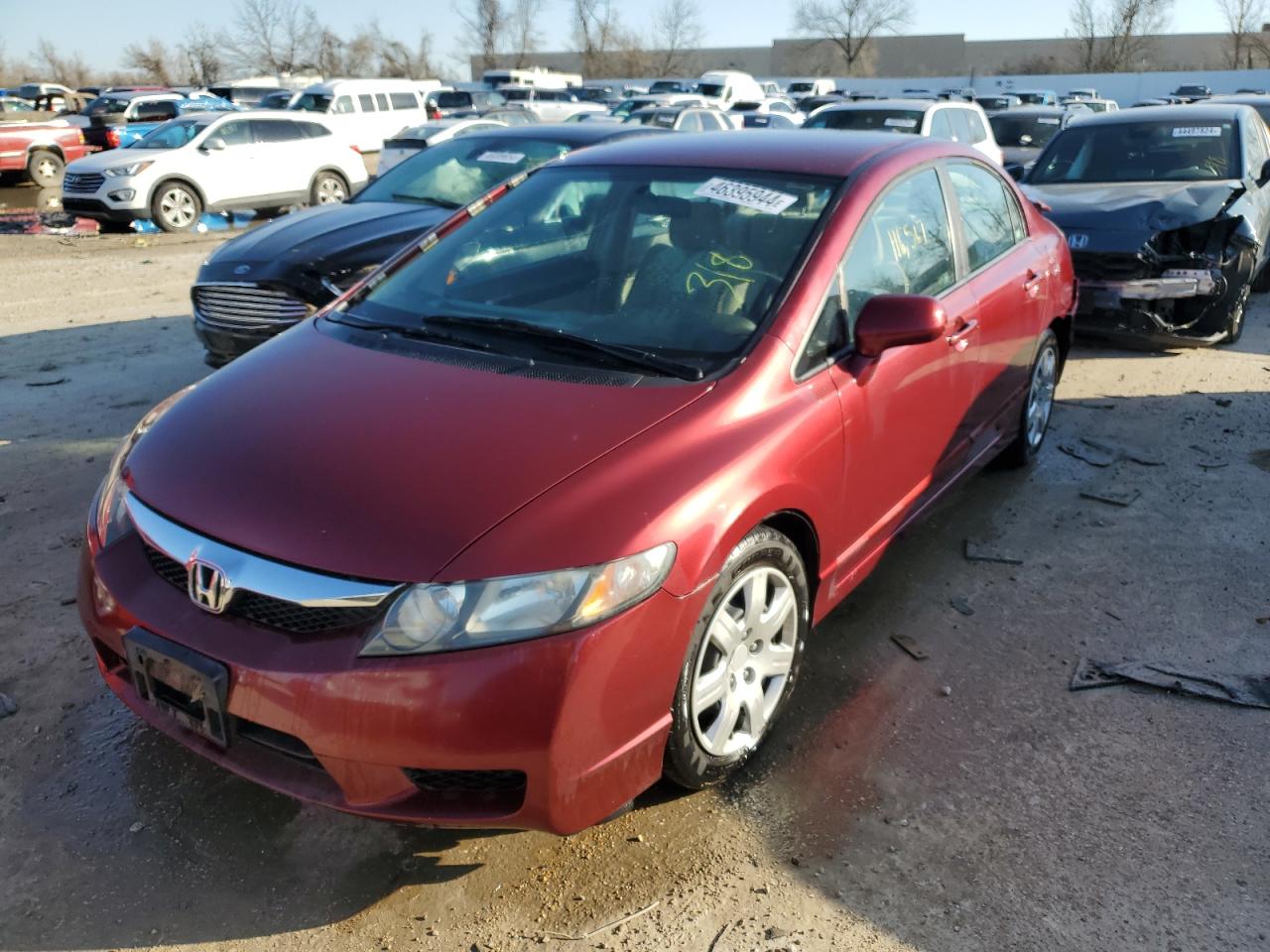 honda civic 2009 19xfa165x9e043281