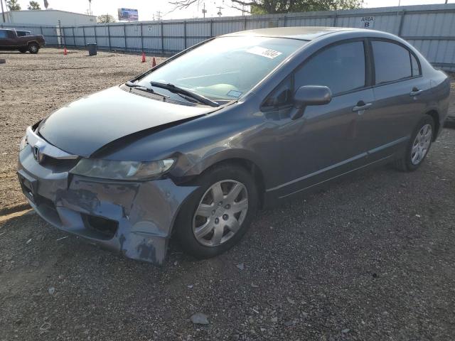 honda civic lx 2009 19xfa165x9e048125