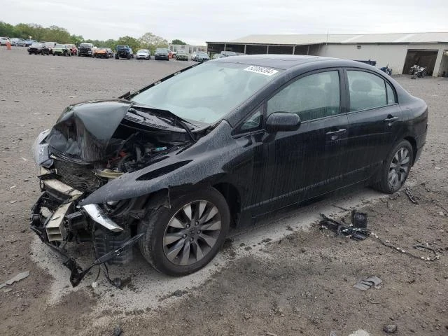 honda civic exl 2009 19xfa16989e017068