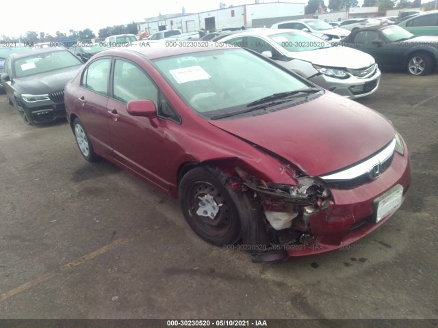 honda civic sdn 2010 19xfa1f51ae057123