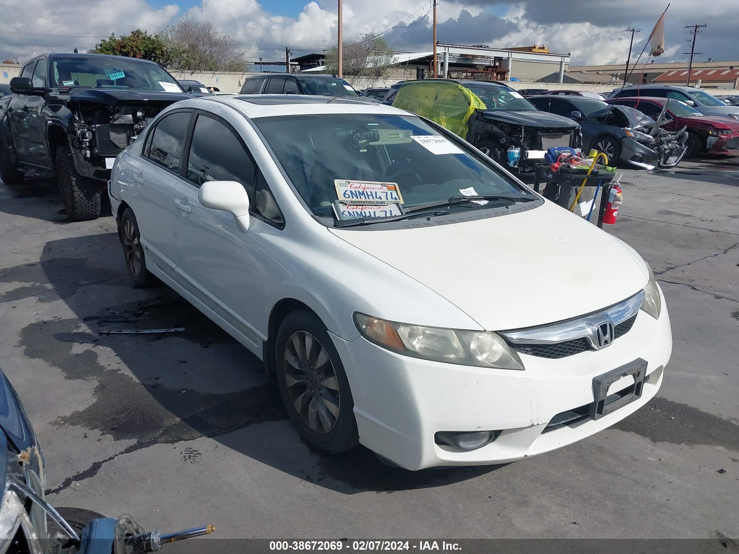 honda civic 2010 19xfa1f83ae046103