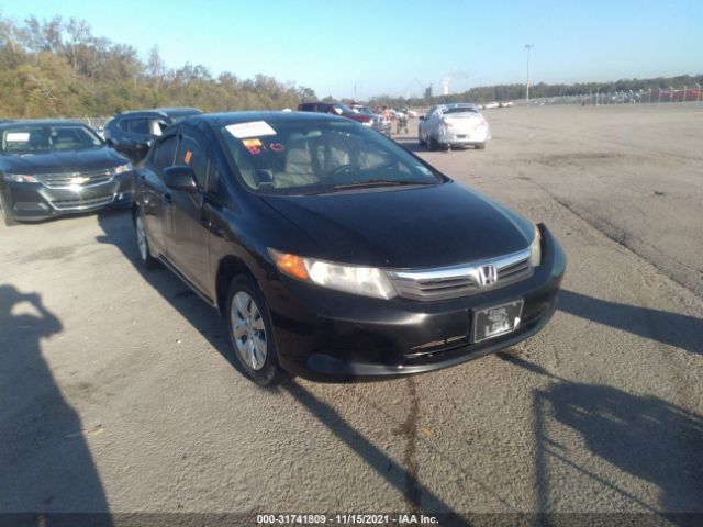 honda civic sdn 2012 19xfb2f50ce300927