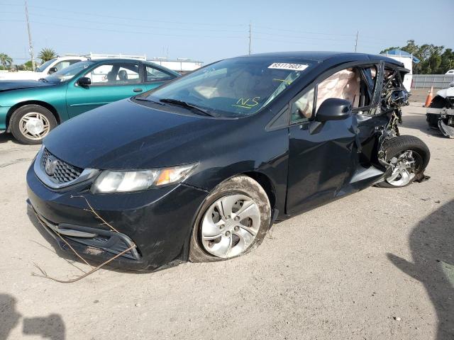 honda civic lx 2013 19xfb2f50de100213