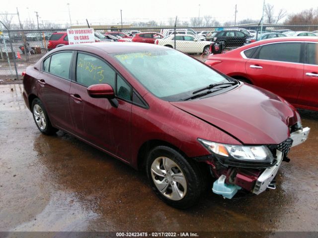 honda civic sedan 2014 19xfb2f50ee235922