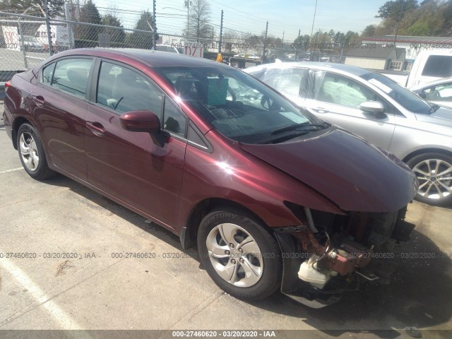 honda civic sedan 2014 19xfb2f50ee237492