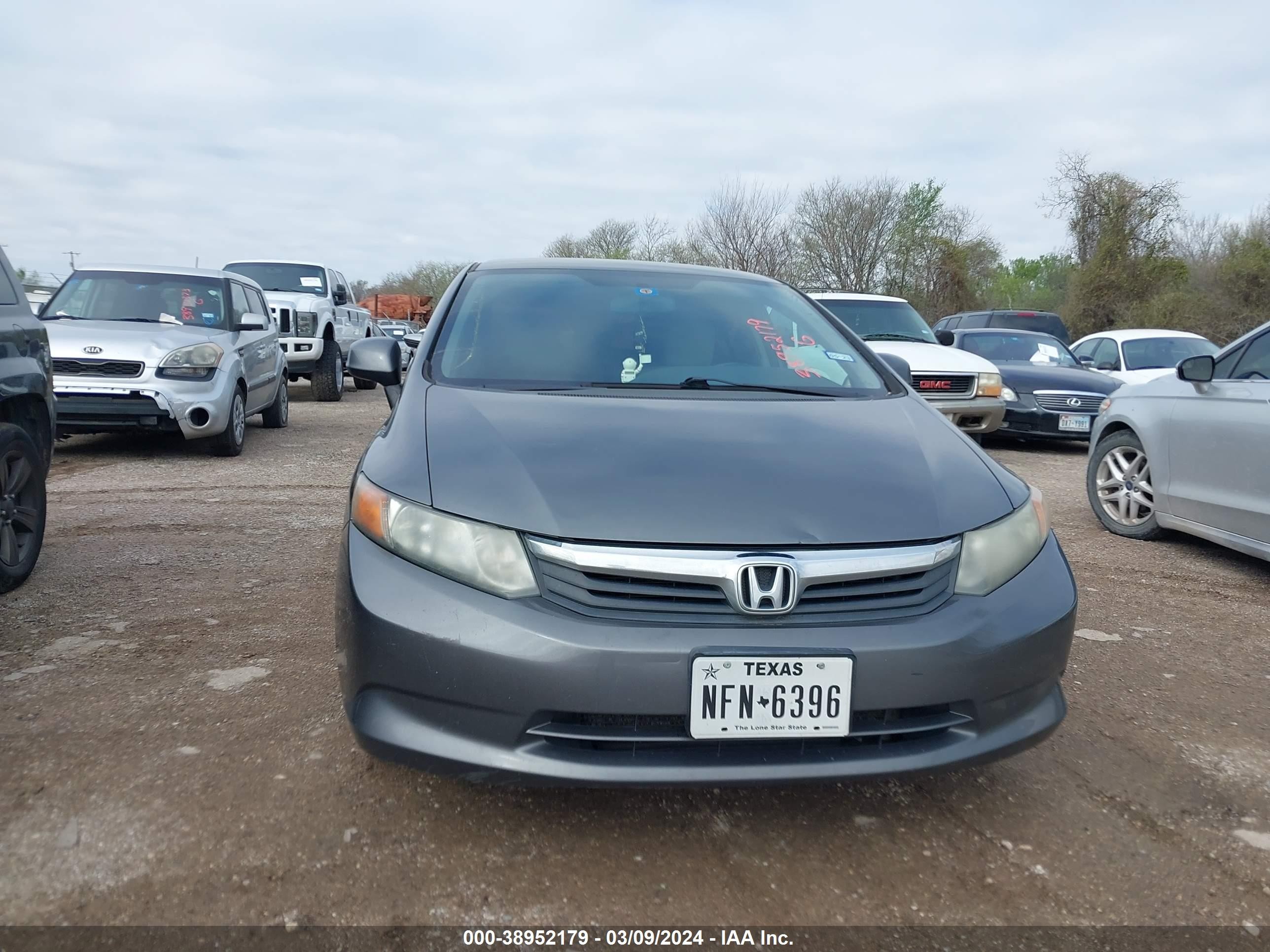 honda civic 2012 19xfb2f51ce086420