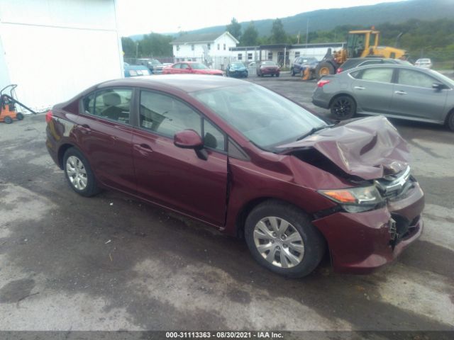 honda civic sdn 2012 19xfb2f51ce345827