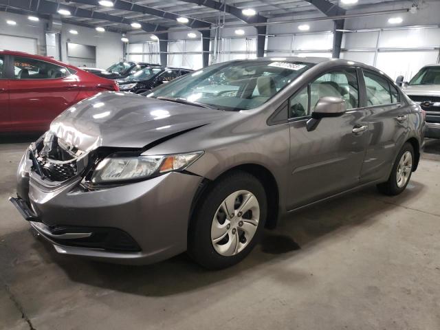 honda civic lx 2013 19xfb2f51de001190