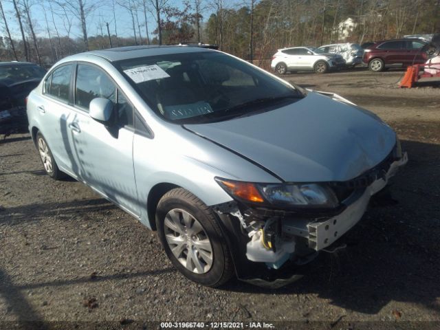 honda civic sdn 2012 19xfb2f52ce009815