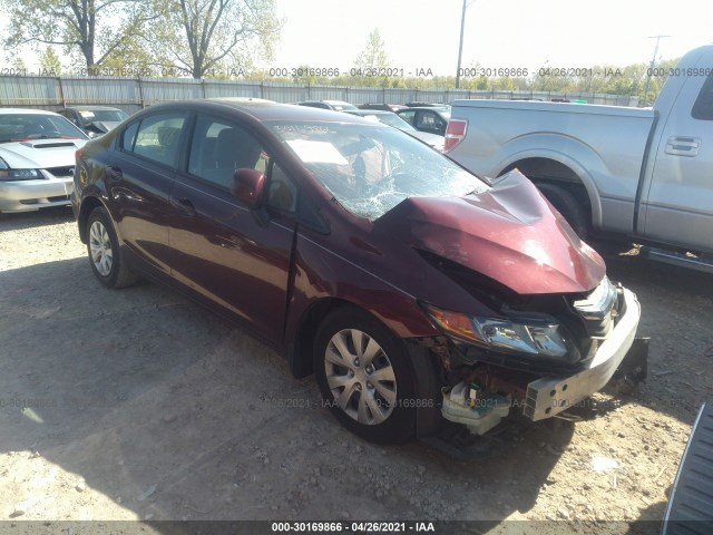 honda civic sdn 2012 19xfb2f52ce054947