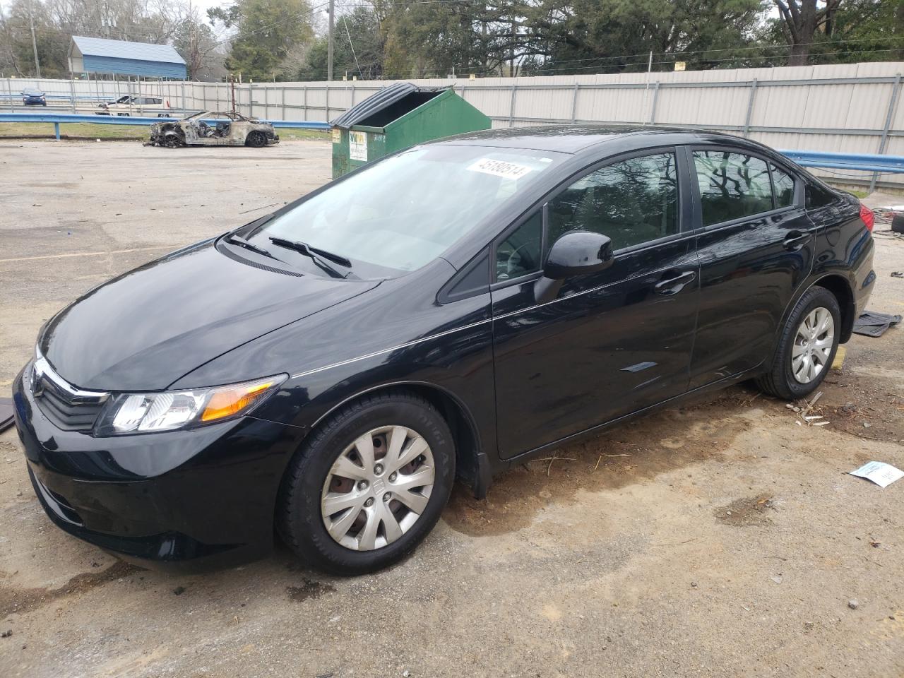 honda civic 2012 19xfb2f52ce070162