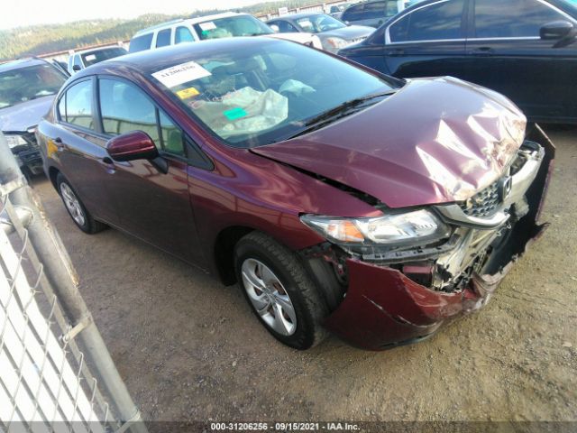 honda civic sedan 2014 19xfb2f53ee254321