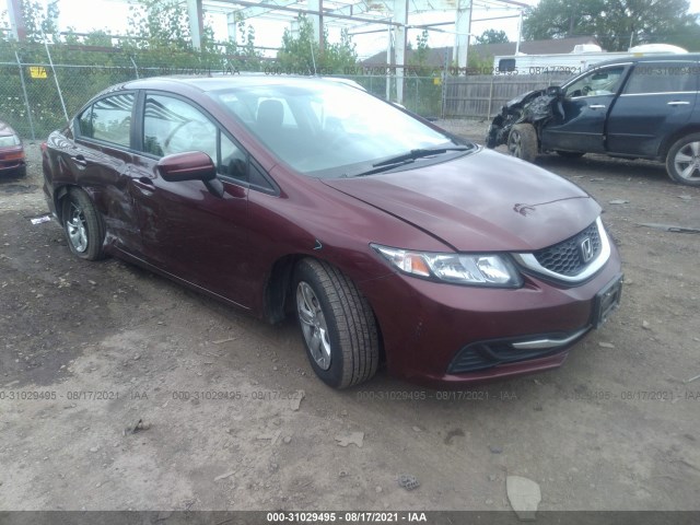 honda civic sedan 2014 19xfb2f55ee041645