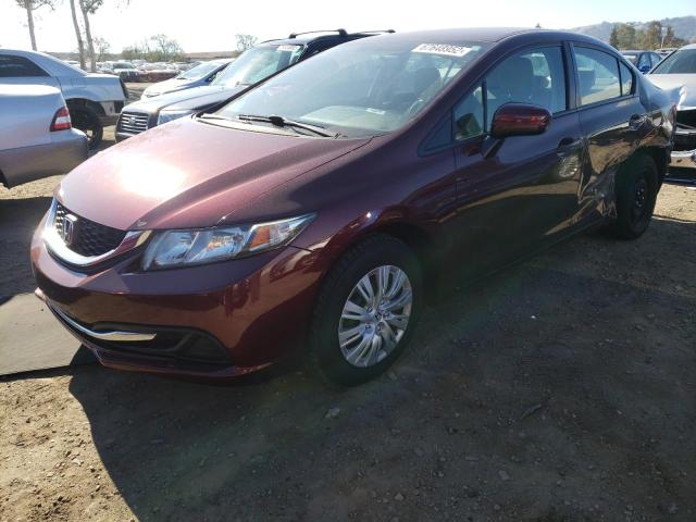 honda civic lx 2014 19xfb2f55ee062723