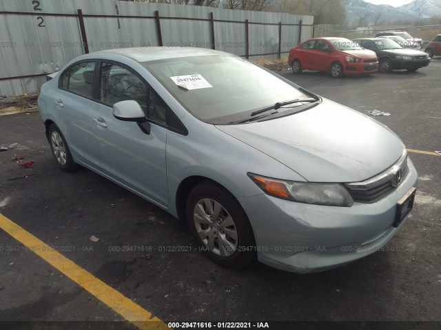 honda civic sdn 2012 19xfb2f56ce361649