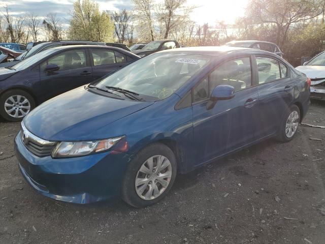 honda civic lx 2012 19xfb2f57ce039005