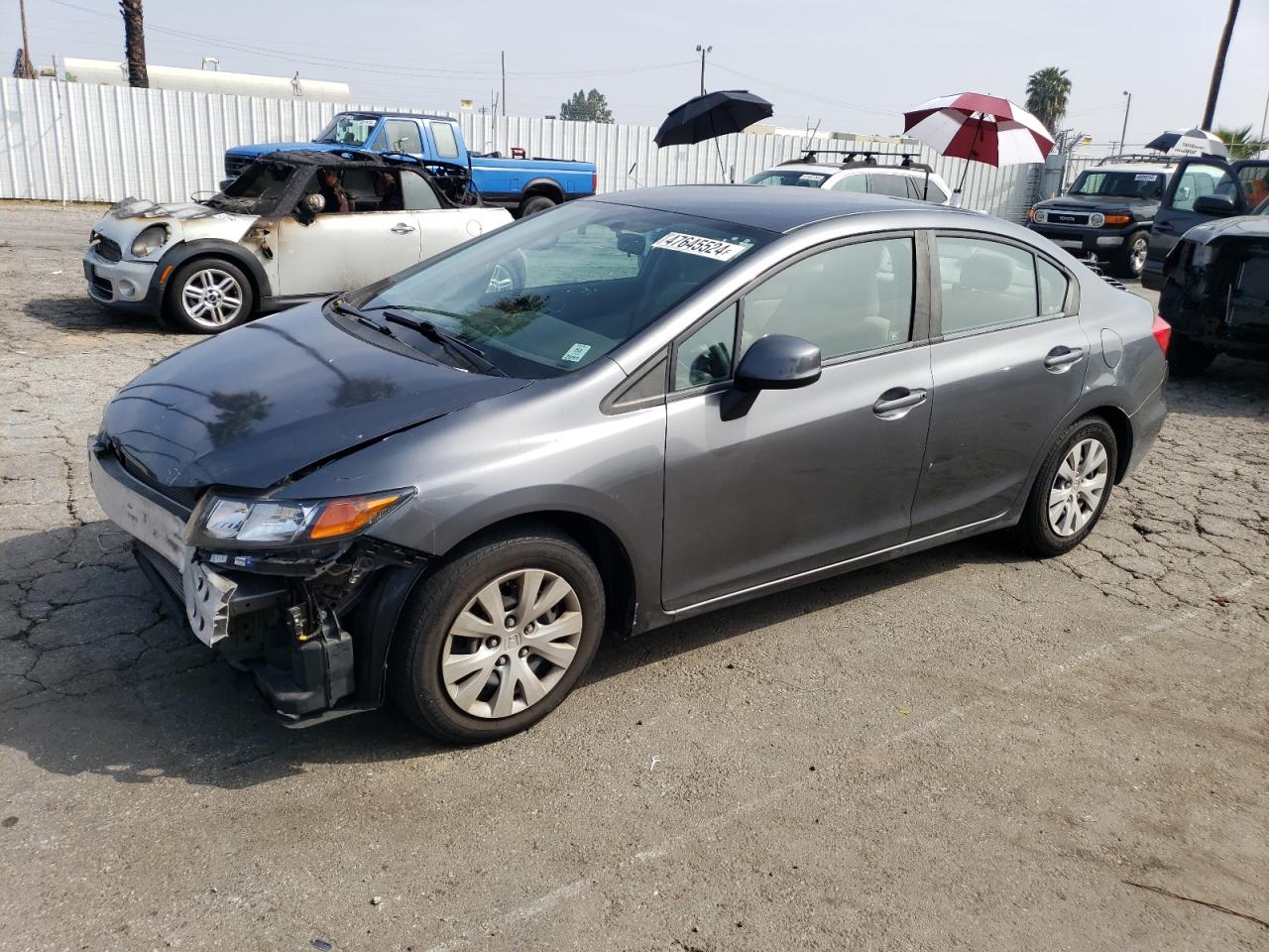 honda civic 2012 19xfb2f57ce351647