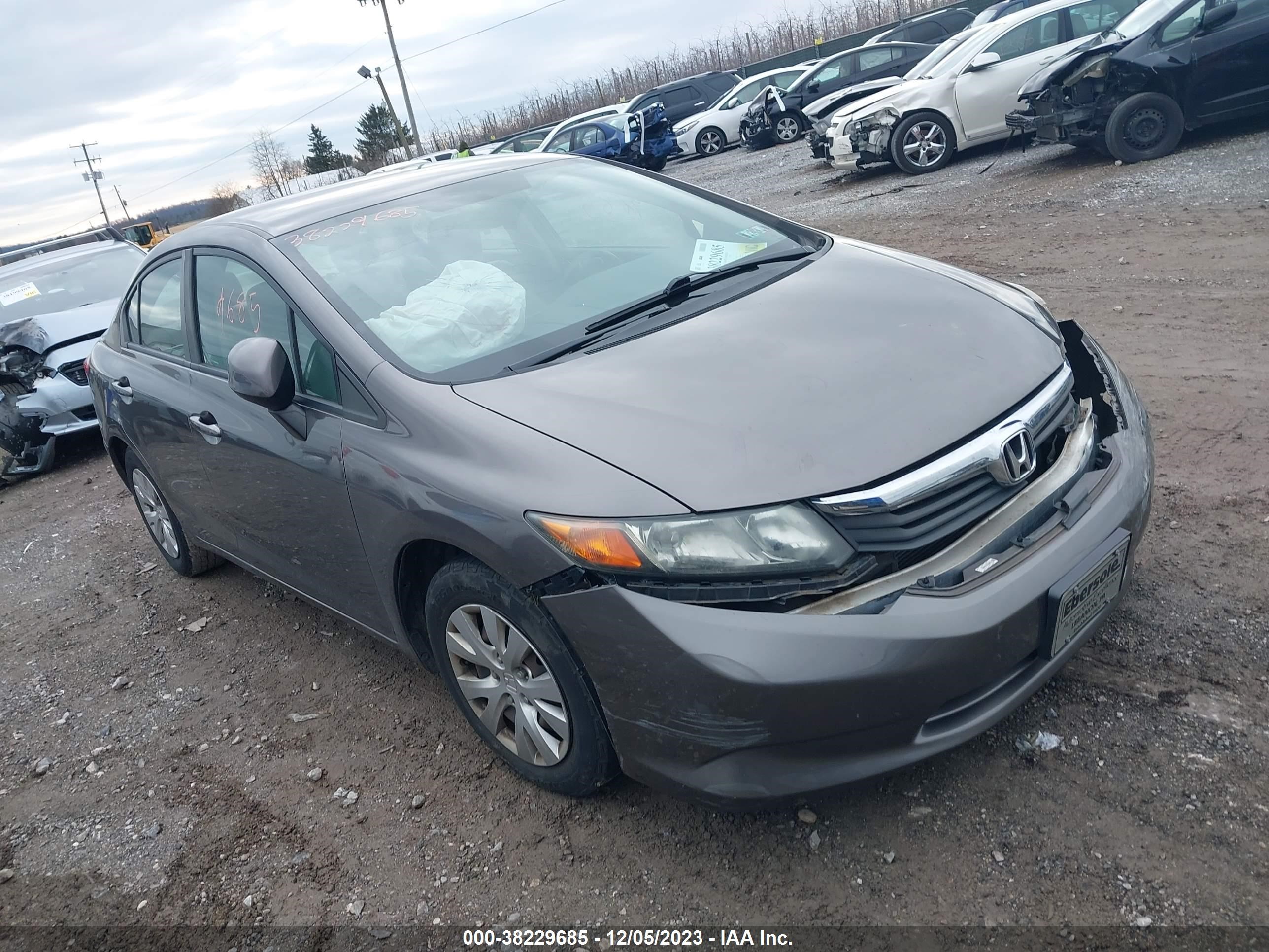 honda civic 2012 19xfb2f57ce380937