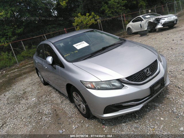 honda civic sdn 2013 19xfb2f57de001601