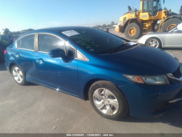 honda civic sedan 2014 19xfb2f58ee077572