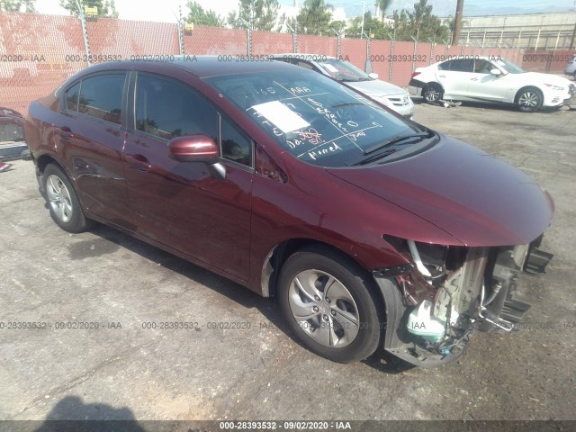 honda civic sedan 2014 19xfb2f58ee255707