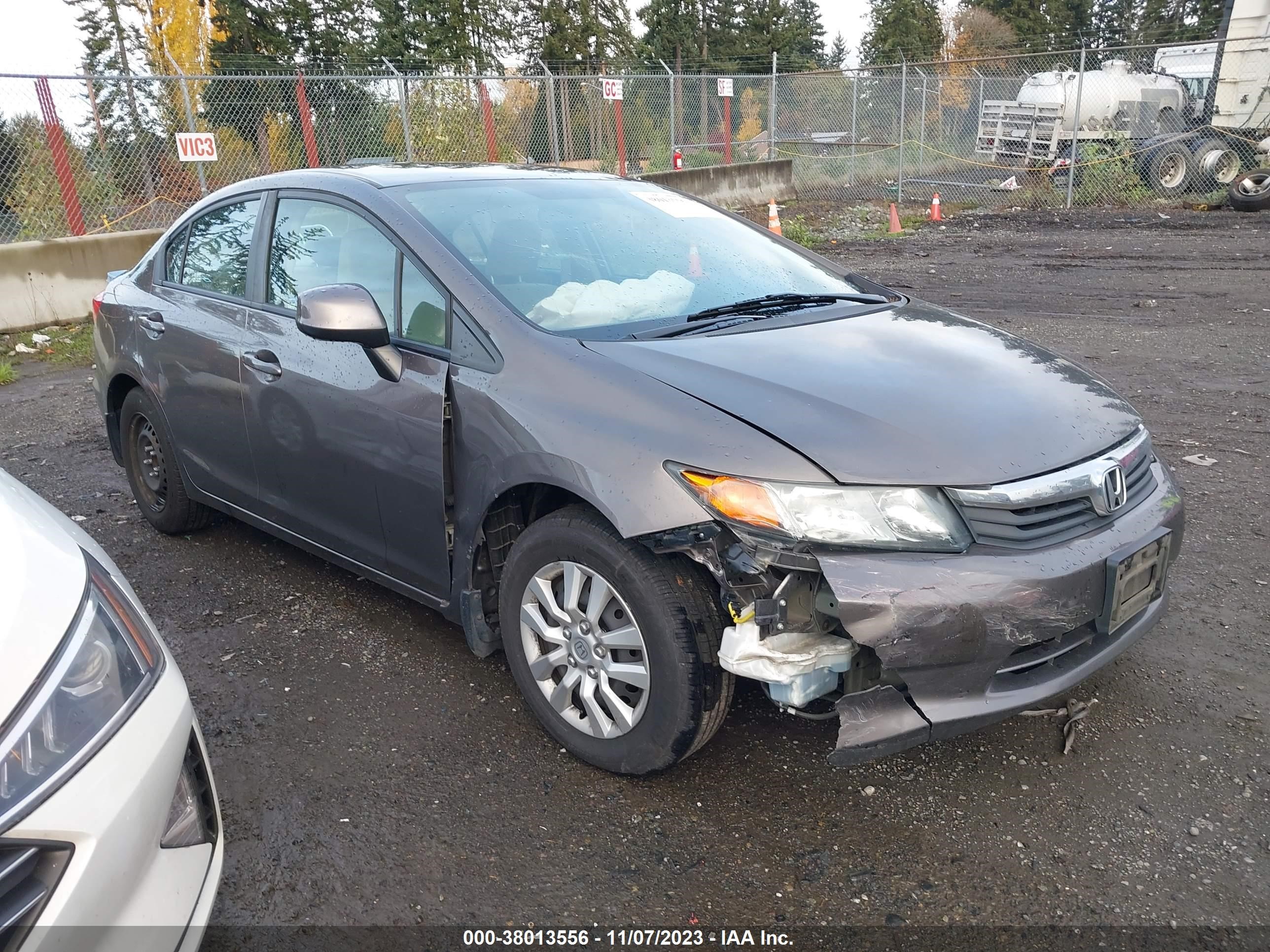 honda civic 2012 19xfb2f59ce305303