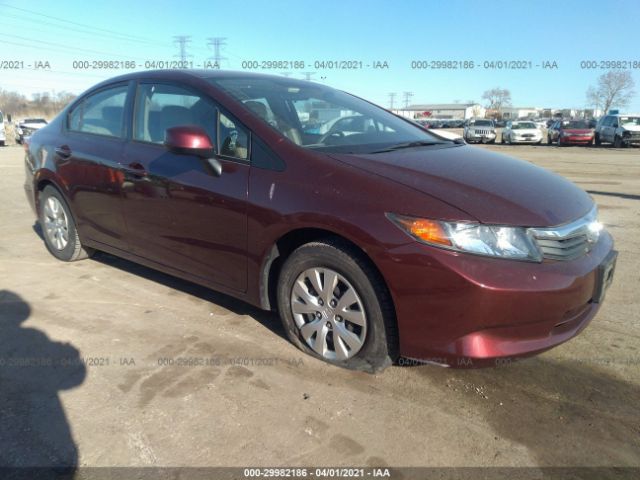 honda civic sdn 2012 19xfb2f5xce099408