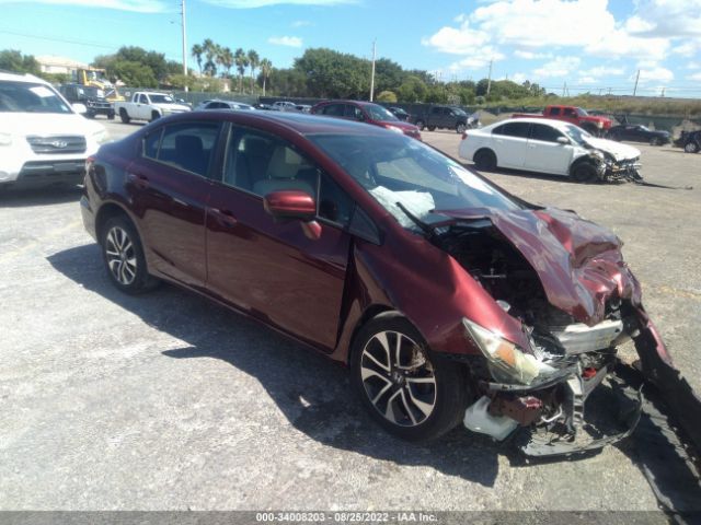 honda civic sedan 2014 19xfb2f81ee060056