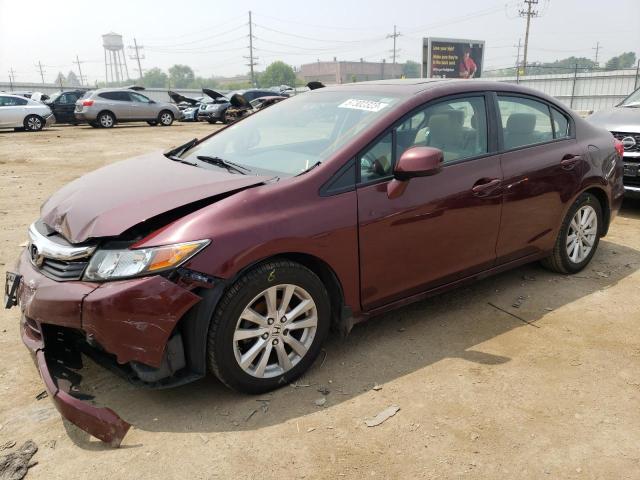 honda civic ex 2012 19xfb2f8xce094543