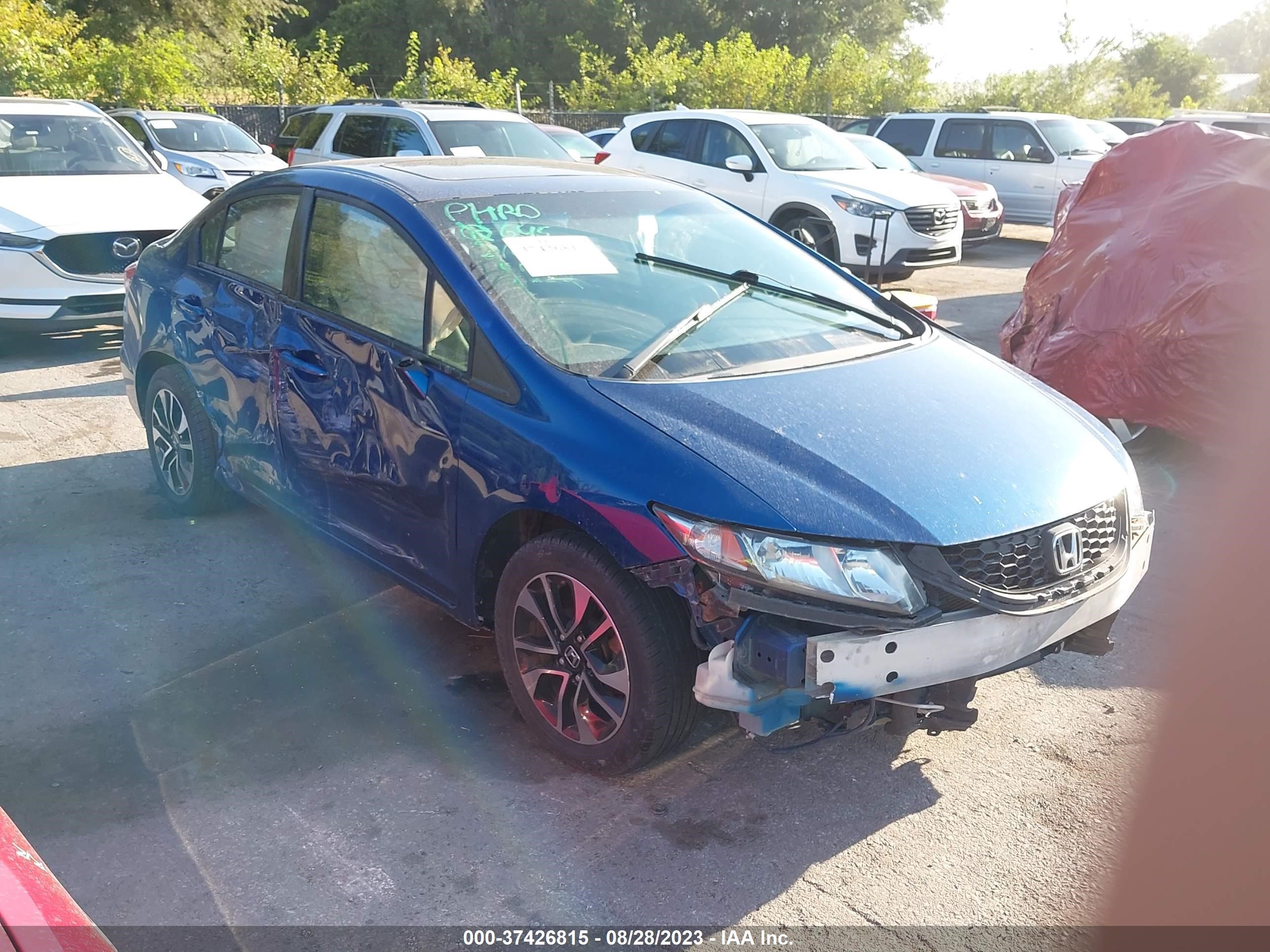 honda civic 2013 19xfb2f8xde049930