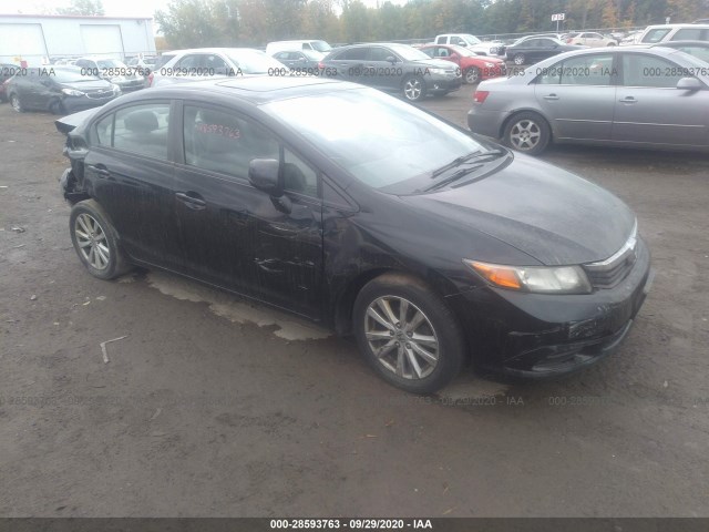 honda civic sdn 2012 19xfb2f96ce300160