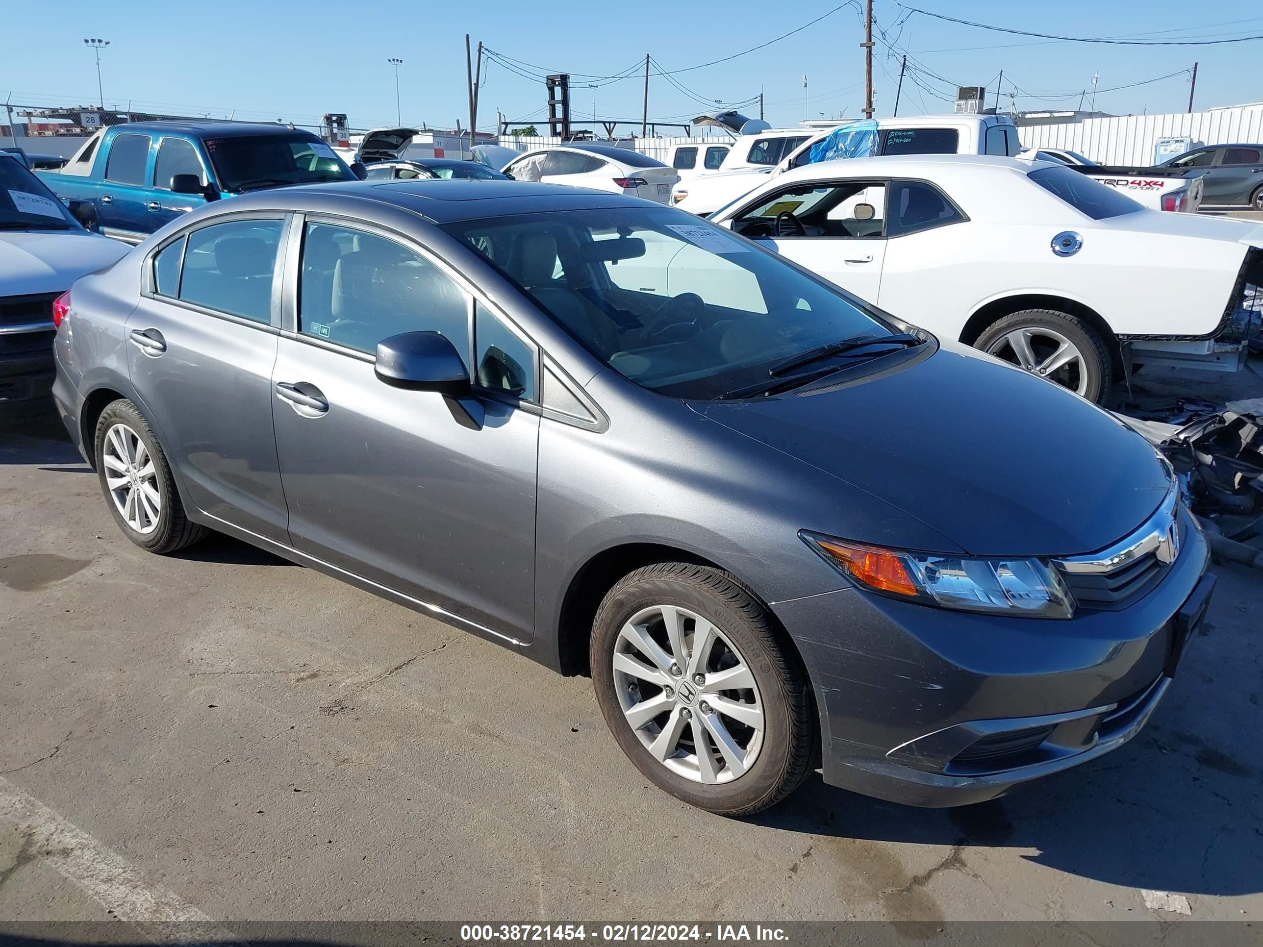 honda civic 2012 19xfb2f99ce342161