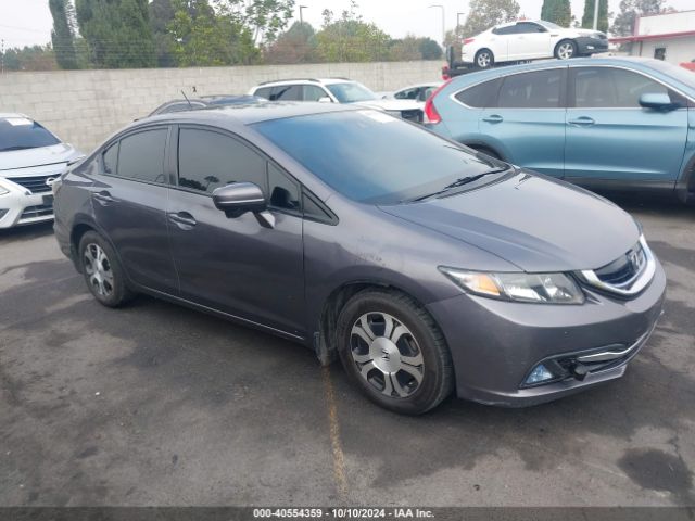 honda civic hybr 2015 19xfb4f27fe200104