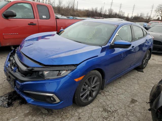 honda civic ex 2021 19xfc1f31me012454