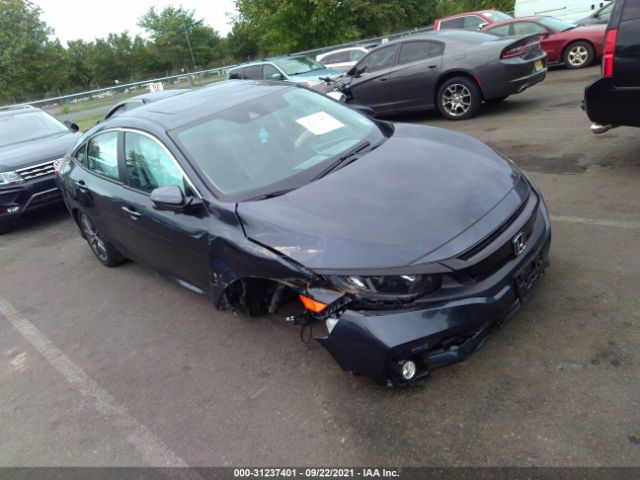 honda civic sedan 2021 19xfc1f31me200651