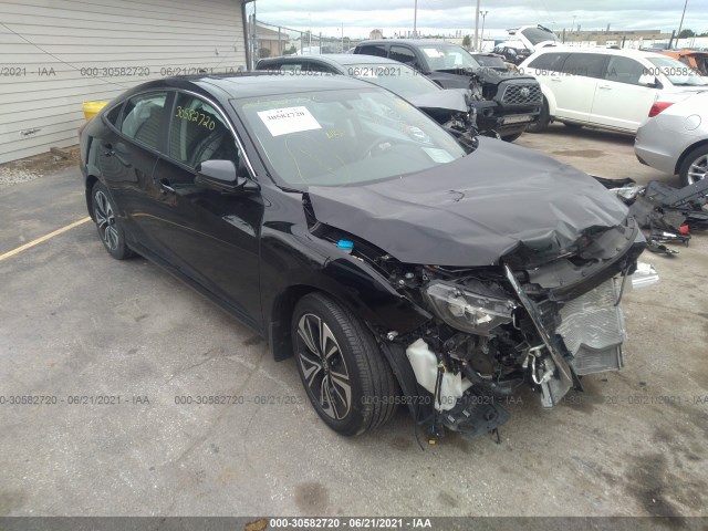 honda civic sedan 2018 19xfc1f35je002067