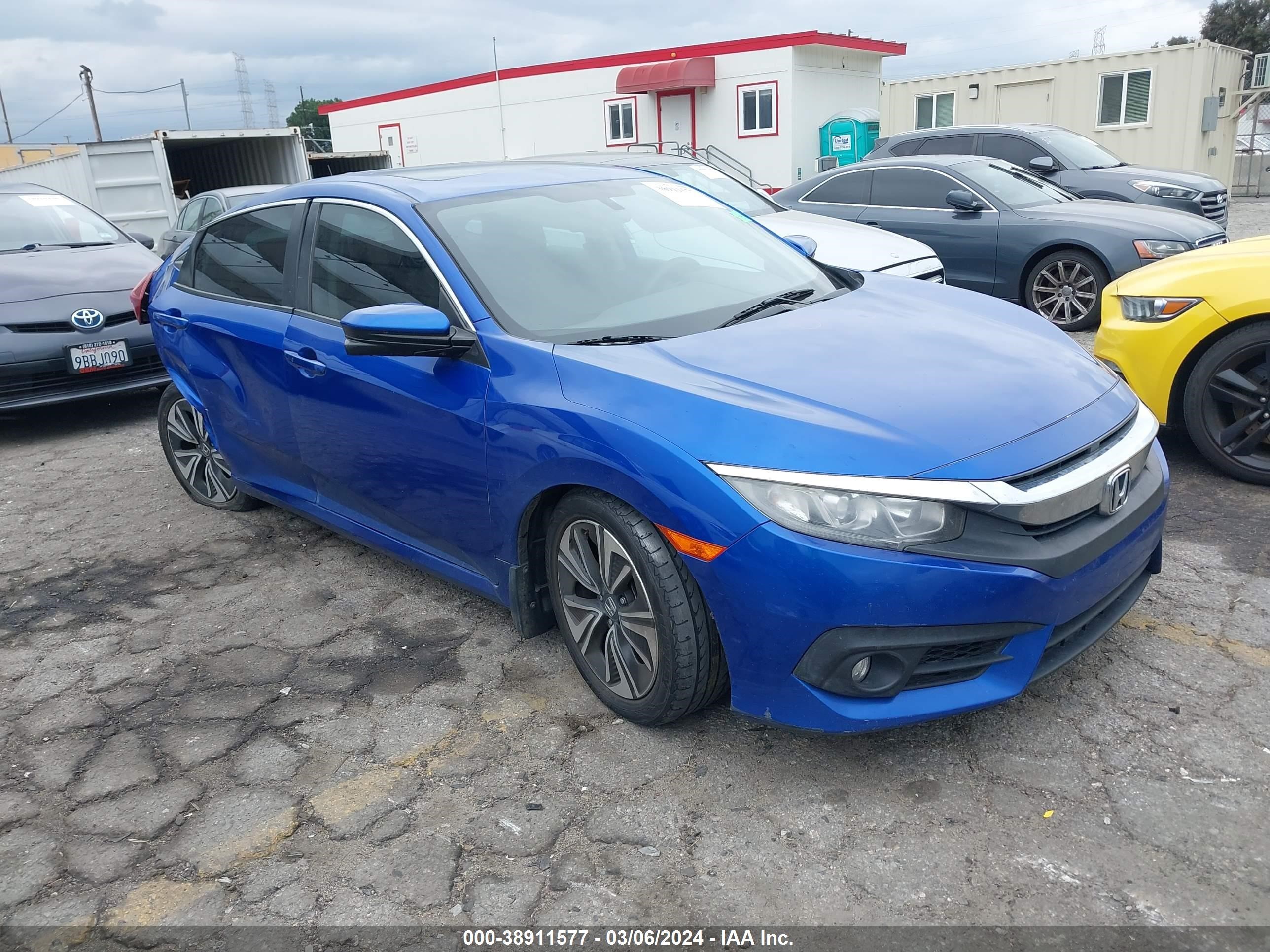 honda civic 2017 19xfc1f38he005071