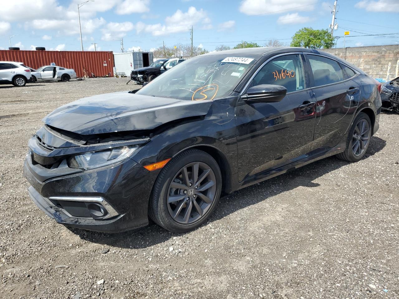 honda civic 2021 19xfc1f39me005364