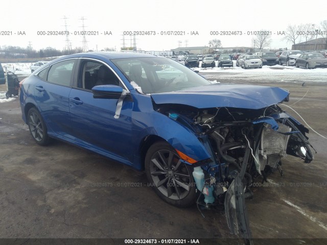 honda civic sedan 2019 19xfc1f72ke001477