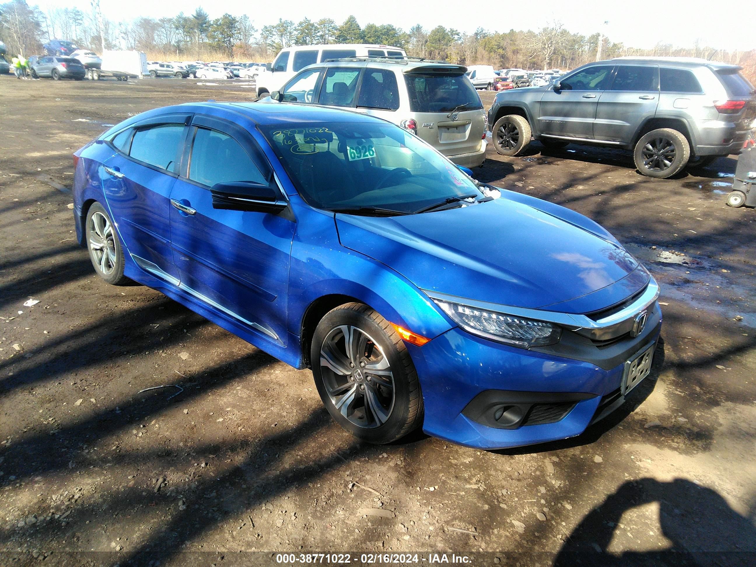 honda civic 2016 19xfc1f93ge216665