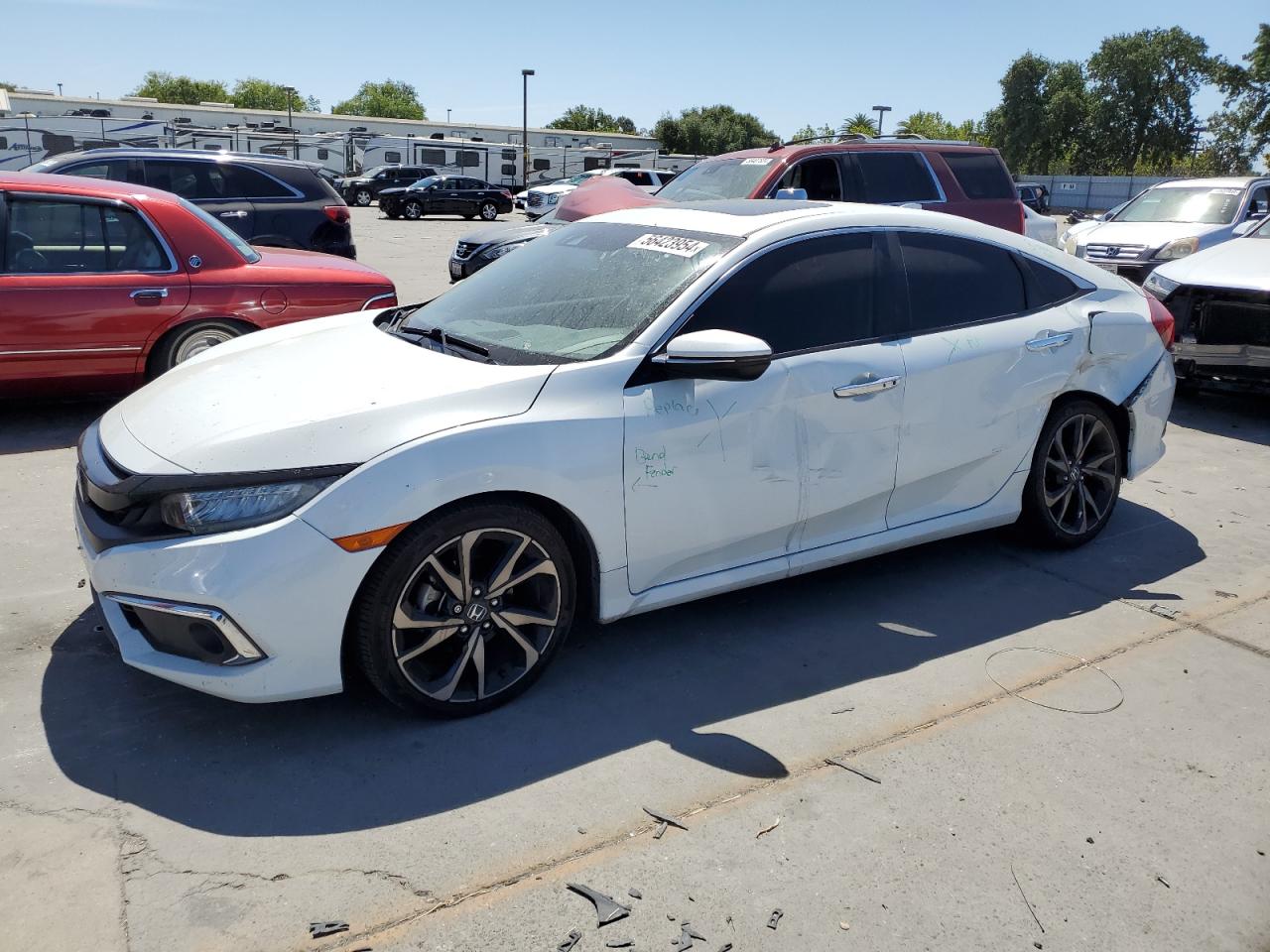 honda civic 2019 19xfc1f9xke207082