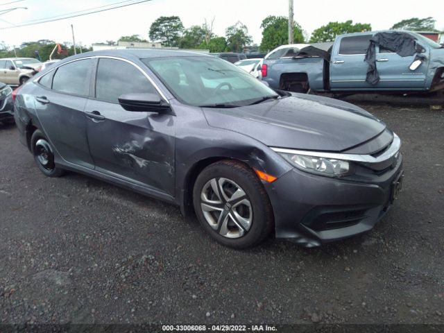 honda civic sedan 2017 19xfc2e52he078235