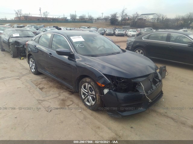 honda civic sedan 2017 19xfc2e54he062179